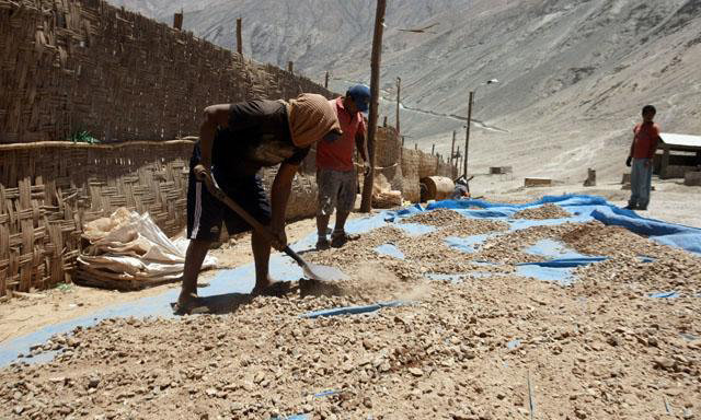 MINERA. En Chuquisaca, los principales municipios productores son San Lucas, Las Carreras y Camargo.