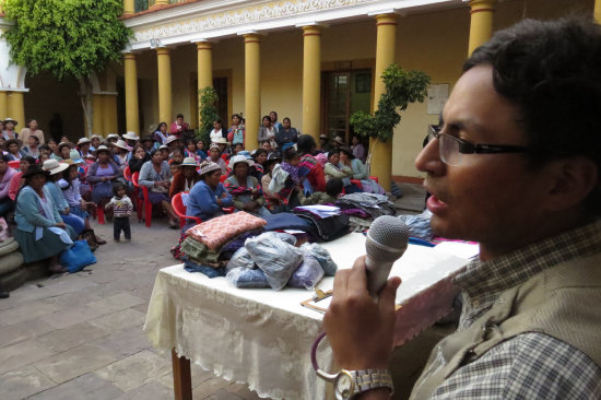 CAPACITACIN. El programa llega principalmente a beneficiarias.