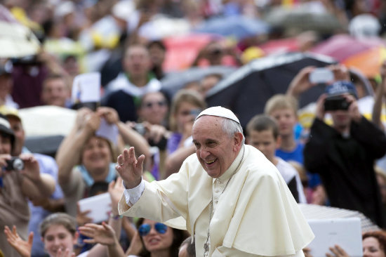 AUDIENCIA, Vista de una de las recientes audiencias del papa Francisco.