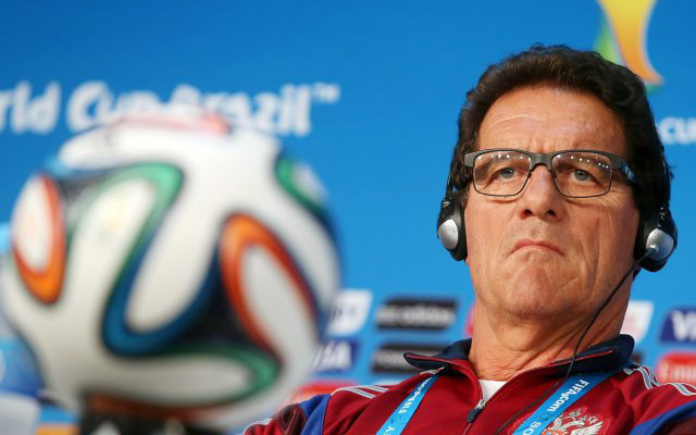 El italiano Fabio Capello, entrenador de Rusia.