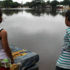 DAMNIFICADOS. Las vctimas de las lluvias.