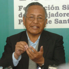 Ex vicepresidente. Vctor Hugo Crdenas.