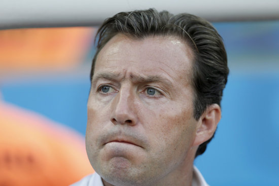 El entrenador belga, Marc Wilmots, cree que no ganar sera un fracaso.