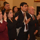 ACTO. La posesin a los vocales del Tribunal Electoral Departamental de Santa Cruz.