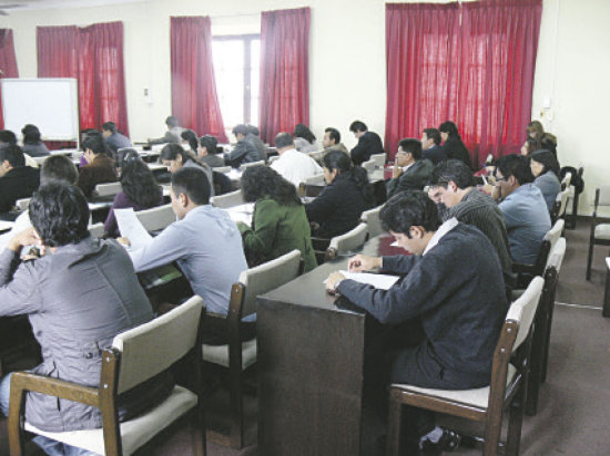 SELECCIN. El examen de admisin est previsto para el 31 de julio.