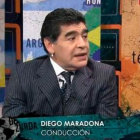 Maradona mand las observaciones durante su programa televisivo De Zurda, que se emite por Telesur.