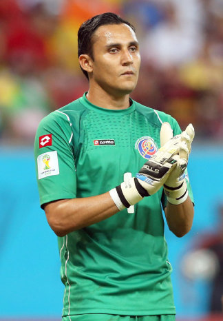 El arquero costarricense Keylor Navas.