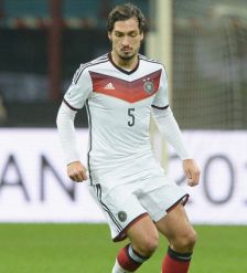 El defensor central Mats Hummels.