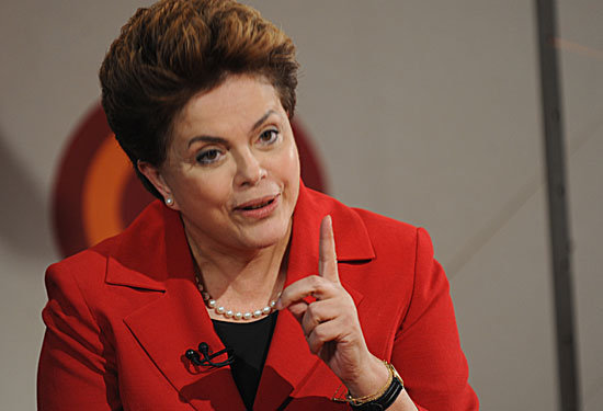 CANDIDATA. Dilma Rousseff.