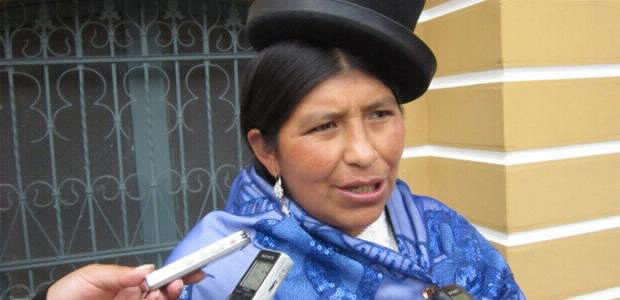 REPROCHE. Concepción Ortiz, vicepresidenta del MAS criticó la actitud.