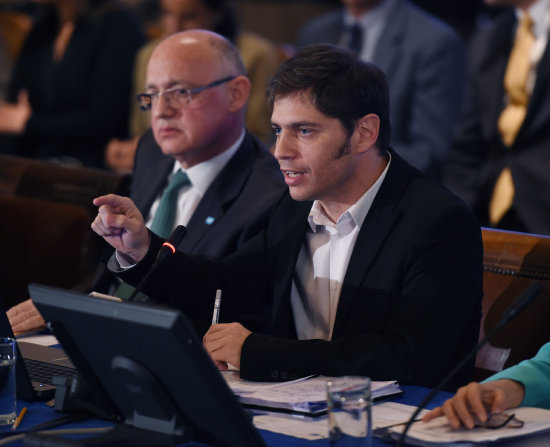 NEGOCIACIÓN. El ministro de Economía de Argentina, Axel Kicillof.