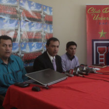 La presentacin de la Copa Liga del Ftbol Profesional Boliviano se realiz ayer, en las oficinas del club.