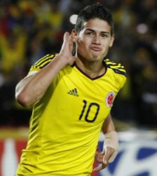 El nmero 10 de la seleccin colombiana, James Rodrguez, con uno de los mejores desempeos.