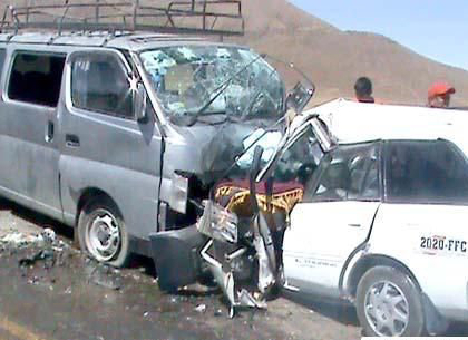 ACCIDENTE. El hecho ocurri en la carretera de Oruro hacia Llallagua (foto referencial).