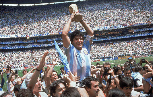 En 1986, Maradona se consagr campen y mejor jugador.