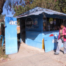 ROBO. Otro kiosco fue robado la madrugada de ayer, en la zona del Parque Bolvar