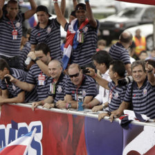 Los integrantes de la seleccin costarricense fueron recibidos como hroes por su aficin, el martes pasado, luego de su participacin en la Copa del Mundo.