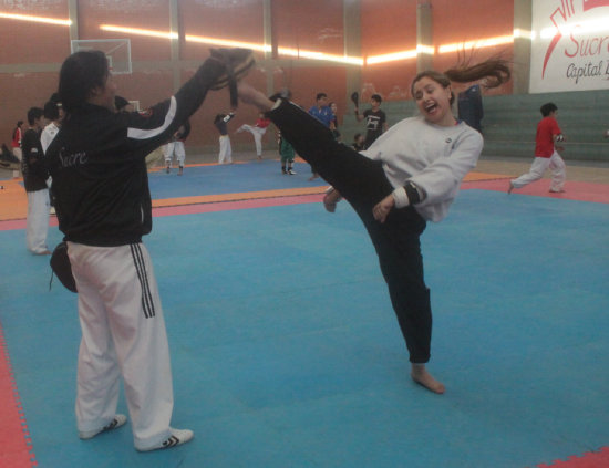 El seminario de taekwondo se realiz durante seis das en Sucre.