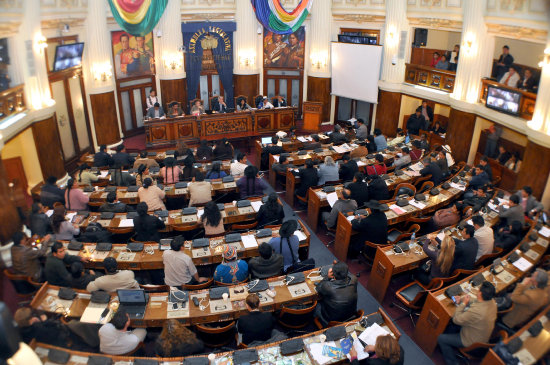 PENDIENTES. La Asamblea Legislativa Plurinacional no tiene tiempo para tratar los pedidos de autorizacin de juicio de responsabilidades.