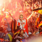 Los hinchas alemanes de todo el mundo celebraron el ttulo de la Copa Mundial de Brasil que consigui la seleccin teutona ayer, en el estadio Maracan de Ro de Janeiro.