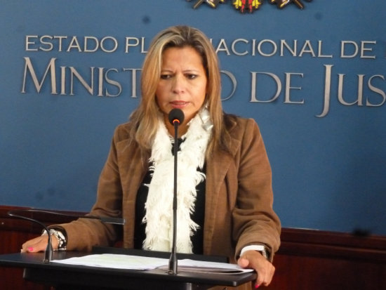 INFORME. Ministra Sandra Gutirrez.