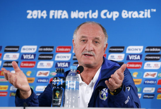 El ex director tcnico de la seleccin brasilea, Luiz Felipe Scolari.