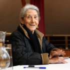 NOBEL. La escritora Nadine Gordimer.