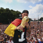 La celebracin de la seleccin alemana, campeona del Mundo 2014.