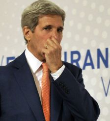 CONDENA. John Kerry, Secretario de Estado.