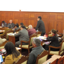 JUICIO. La audiencia se realiza en Sucre.