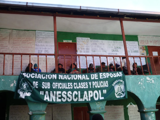 PROCESOS. Luego de las manifestaciones policiales se habran iniciado procesos en la Polica.