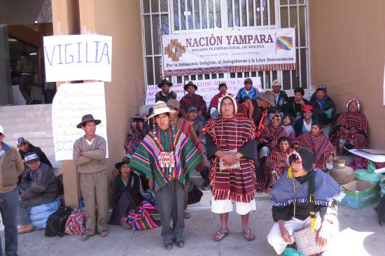 VIGILIA. Indgenas de Yampara Suyu, Qhara Qhara Suyu, Charcas y Quillacas en el TCP.