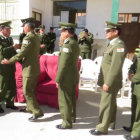 RELEVO. El Comando General de la Polica orden el cambio de un nuevo comandante en Chuquisaca, que ayer tom el mando.