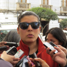 RESPUESTA. La directora de Turismo Gabriela Sahonero neg todas las acusaciones en su contra y anunci presentacin de pruebas.