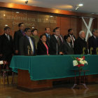 CELEBRACIN. El acto por el Da del Juez se realiz en el Tribunal Departamental de Justicia.