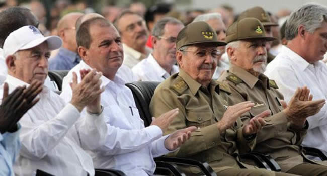 CELEBRACIN. El gran ausente fue Fidel Castro, protagonista del levantamiento.