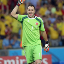 El meta colombiano David Ospina.