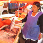 ABASTECIDO. La venta de pescado se realiza en los mercados de San Antonio y El Morro, sin que el producto falte todos los das en esta poca.