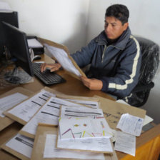 REGISTRO. La presentacin de obras se realiza en la Casa Capellnica.