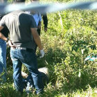 CRIMEN. El cuerpo de la vctima fue arrojado a un campo abierto.