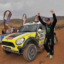 Nani Roma fue el ganador del Rally Dakar 2014..