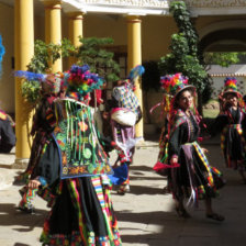 DANZA. El Tinkuy en la presentacin de ayer.