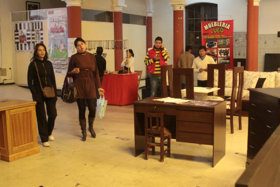 FERIA. Un total de 18 expositores locales participaron de la actividad.