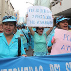 CONFLICTO. Las enfermeras decidieron retornar a sus fuentes laborales.