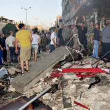 GUERRA. La castigada ciudad de Homs.