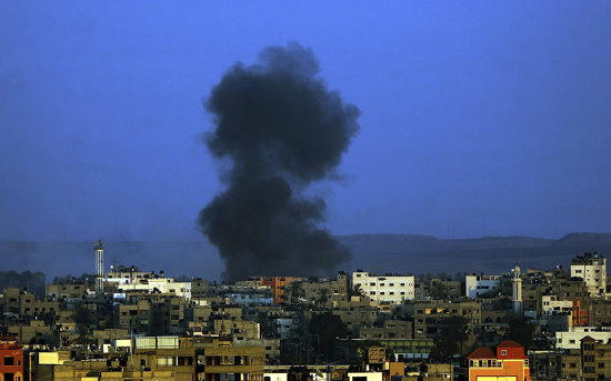 GUERRA. Durante cuatro semanas, Israel lanz un ataque militar sobre la Franja de Gaza.