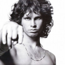 CONO. El vocalista de la banda The Doors, Jim Morrison.