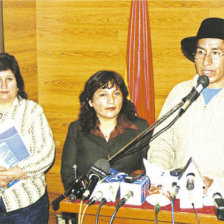 PROCESADAS. Las magistradas del TCP, Ligia Velásquez y Soraide Chanez, firmaron la polémica resolución de la ley del Notariado.