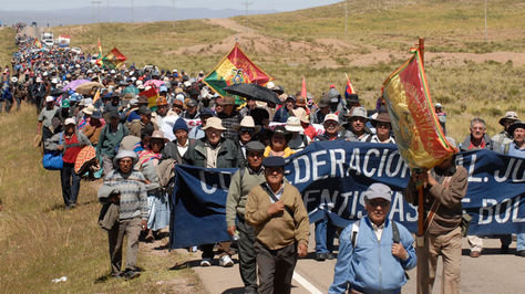SECTOR. Una de las movilizaciones de los jubilados por sus demandas.