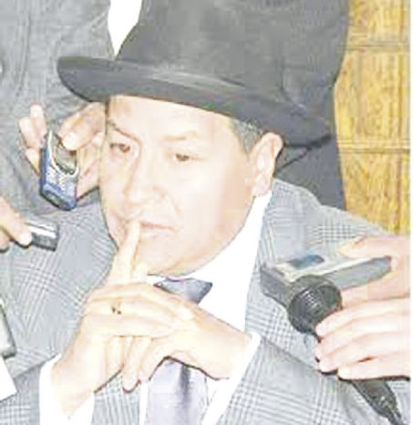 Sentenciado. El ex prefecto de Oruro Alberto Aguilar (2006-2010).